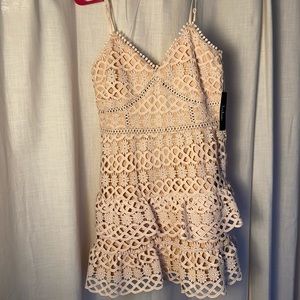 Lulus Blush Pink Mini Dress - Never Worn + Tags Size S